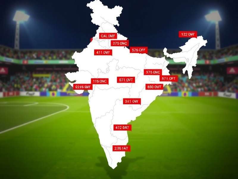 NEROCA FC Invincibles Download Distribution India map showing NEROCA FC Invincibles download hotspots across the country