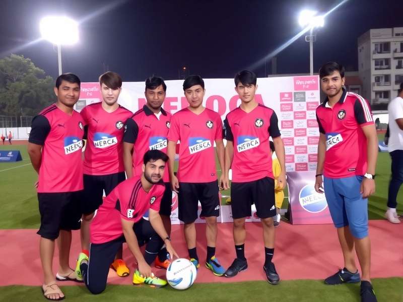 NEROCA FC Invincibles City Cup NEROCA FC Invincibles City Cup event in Kolkata with players competing